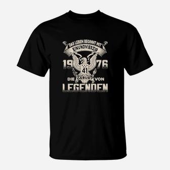 Schwarzes Adler T-Shirt, Jahrgang Legendäre Spruch - Seseable