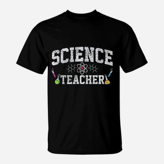 Science Teacher Chemist Physicist Vintage T-Shirt - Seseable