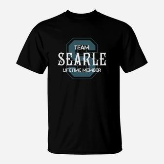 Searle Shirts - Team Searle Lifetime Member Name Shirts T-Shirt - Seseable