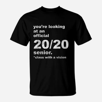 Senior Class Of 2020 Graduation Graduate Gift Top T-Shirt - Seseable