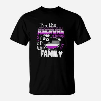 Sheep Of The Family Funny Pride Flag Lgbtq Gift T-Shirt - Seseable