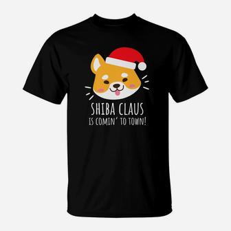 Shibaclause Shiba Inu Dog Funny Cute Christmas Shirt Gift T-Shirt - Seseable
