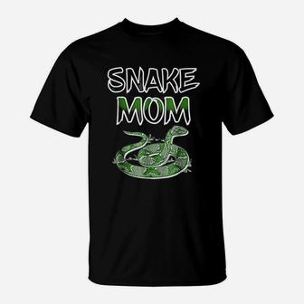 Snake Mom And Reptile Mothers Day T-Shirt - Seseable