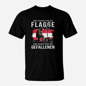 Soldaten Gefallenen Austria T-Shirt - Seseable