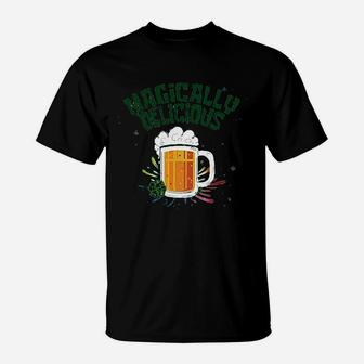 St Patricks Day Funny Green Shamrock Irish Graphic T-Shirt - Seseable