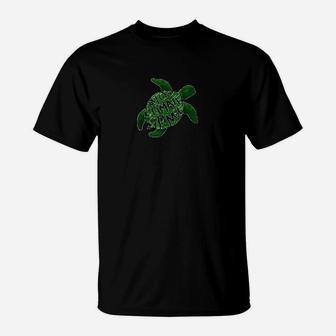Stop Climate Change Sea Turtle Climate Change T-Shirt - Seseable
