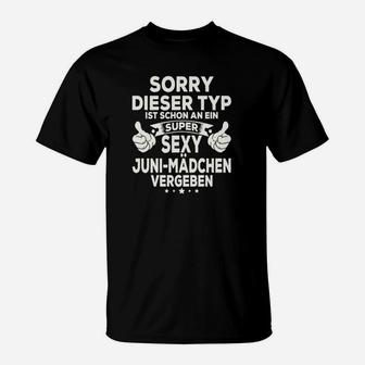 Super Sexy Juni-Mädchen T-Shirt, Lustiges Geburtstags-Outfit - Seseable