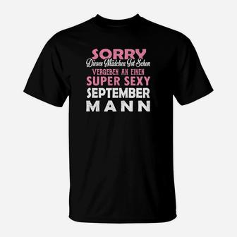 Super Sexy September Mann T-Shirt - Seseable
