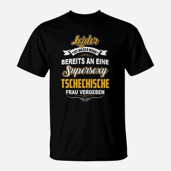 Supersexy Tschechische Frau Mann T-Shirt, Witziges Geschenk - Seseable