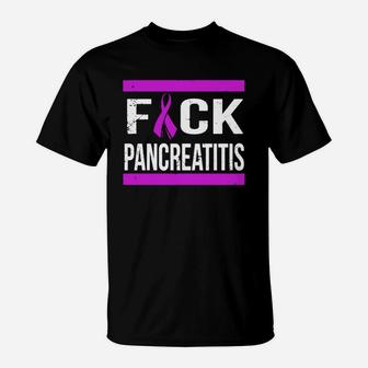 Support Pancreatitis Awareness T Shirt T-Shirt - Seseable