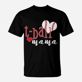 Tball Mama Tball Mom T-Shirt - Seseable