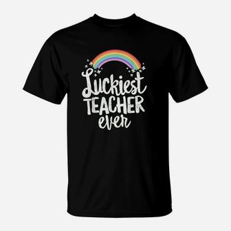 Teacher Ever St Patricks Day School Gift T-Shirt - Seseable