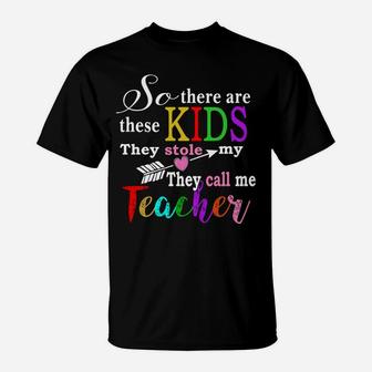 Teacher Valentines Day Valentines Day Teacher Gift T-Shirt - Seseable