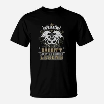 Team Babbitt Lifetime Member Legend -babbitt T Shirt Babbitt Hoodie Babbitt Family Babbitt Tee Babbitt Name Babbitt Lifestyle Babbitt Shirt Babbitt Names T-Shirt - Seseable