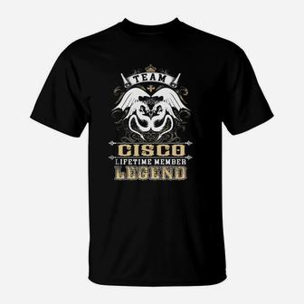 Team Cisco Lifetime Member Legend -cisco T Shirt Cisco Hoodie Cisco Family Cisco Tee Cisco Name Cisco Lifestyle Cisco Shirt Cisco Names T-Shirt - Seseable