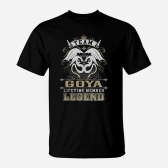 Team Goya Lifetime Member Legend -goya T Shirt Goya Hoodie Goya Family Goya Tee Goya Name Goya Lifestyle Goya Shirt Goya Names T-Shirt - Seseable