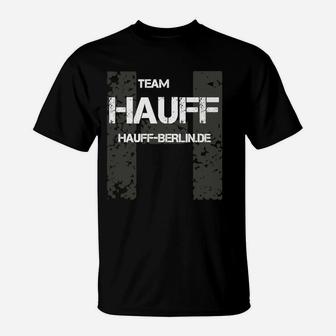 Team Hauff Berlin Urban Style Herren T-Shirt, Trendiges Streetwear Design - Seseable