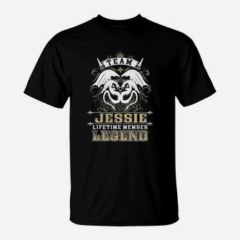 Team Jessie Lifetime Member Legend T-Shirt | Seseable CA