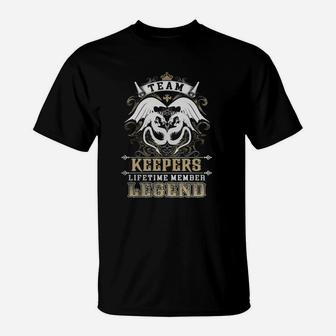 Team Keepers Lifetime Member Legend -keepers T Shirt Keepers Hoodie Keepers Family Keepers Tee Keepers Name Keepers Lifestyle Keepers Shirt Keepers Names T-Shirt - Seseable