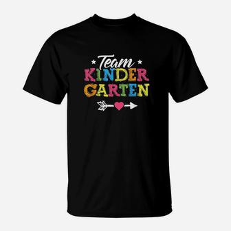 Team Kindergarten Teacher Student Kids Back To School T-Shirt - Seseable