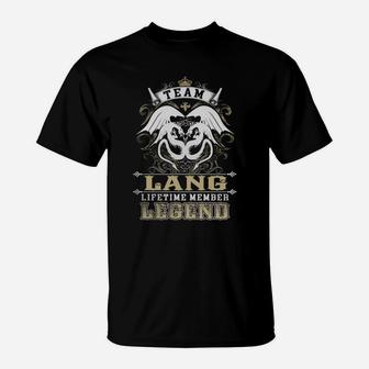 Team Lang Lifetime Member Legend -lang T Shirt Lang Hoodie Lang Family Lang Tee Lang Name Lang Lifestyle Lang Shirt Lang Names T-Shirt - Seseable