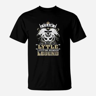 Team Lytle Lifetime Member Legend -lytle T Shirt Lytle Hoodie Lytle Family Lytle Tee Lytle Name Lytle Lifestyle Lytle Shirt Lytle Names T-Shirt - Seseable