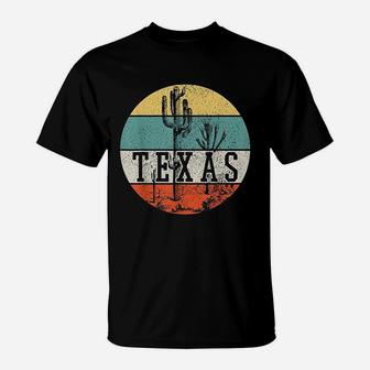 Texas State Country Retro Vintage T-Shirt - Seseable
