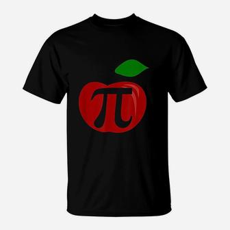 Thanksgiving Apple Pie Lover Funny Pi Day Math T-Shirt - Seseable
