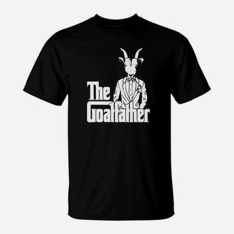 The Goatfather Goat Lover Animal Funny Gift T-Shirt - Seseable