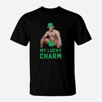 The Iykyk My Lucky Charm St Patricks Day T-Shirt - Seseable