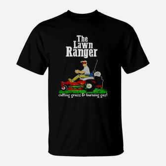 The Lawn Ranger Funny Dad Father T-Shirt - Seseable