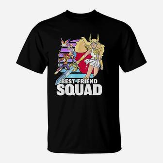 The Princess Of Power Best Friend Squad, best friend gifts T-Shirt - Seseable