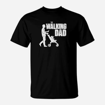 The Walking Dad T-Shirt, Lustiges Herren Vater-Kind-Motiv - Seseable