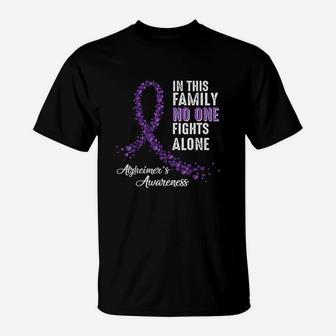 This Family No One Fights Alone T-Shirt | Seseable CA