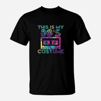 This Is My 80s Costume 80's Party Cassette Tape T-Shirt - Seseable