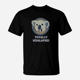 Totally Koalafied Funny Vintage Koala Bear T-Shirt - Seseable