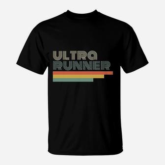 Ultra Runner Gift Vintage Retro Marathon Trail Running T-Shirt - Seseable