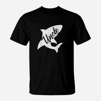 Uncle Shark Matching Family Shark T-Shirt - Seseable