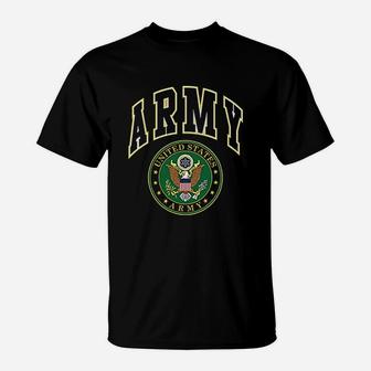 United States Army Army Crest Patriotic Clothing T-Shirt - Seseable