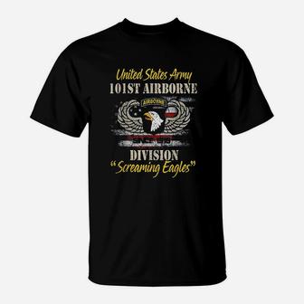 Us Army 101st Airborne Division Veteran Veterans Day T-Shirt - Seseable