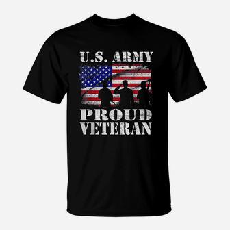Us Army Proud Veteran T-Shirt - Seseable