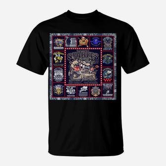 Us Navy Seabees Premium Quilt Blanket T-Shirt | Seseable UK