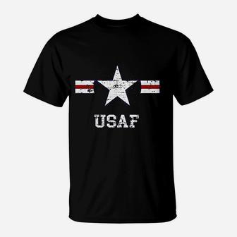 Usaf Vintage Tfor Military Members T-Shirt - Seseable