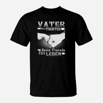 Vater Tochter Faustbump T-Shirt - Beste Freunde Fürs Leben - Seseable