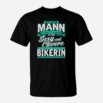 Vegeben Eine Eine Sexy Und Clevere Bikerin T-Shirt - Seseable