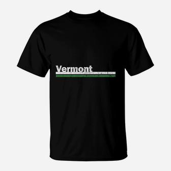 Vermont Vintage Pine Tree T-Shirt - Seseable