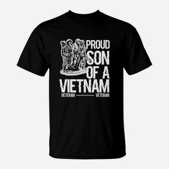 Vietnam Veteran Proud Son Of A Vietnam Veteran T-Shirt - Seseable