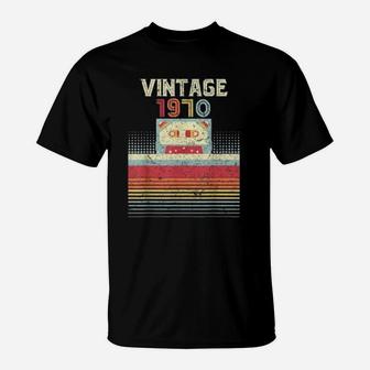 Vintage 1970 Awesome Since 1970 T-Shirt - Seseable