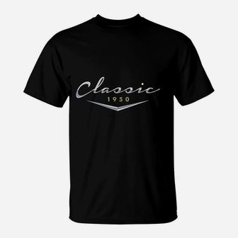 Vintage Classic 1950 Birthday T-Shirt | Seseable UK