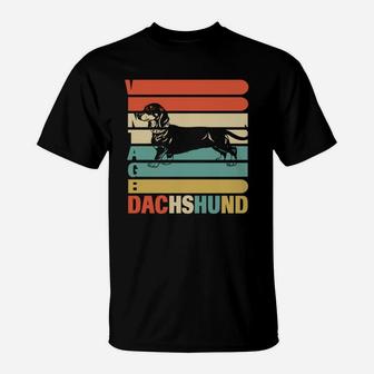 Vintage Dachshund Dog Shirts For Who Love Dachshund T-Shirt - Seseable